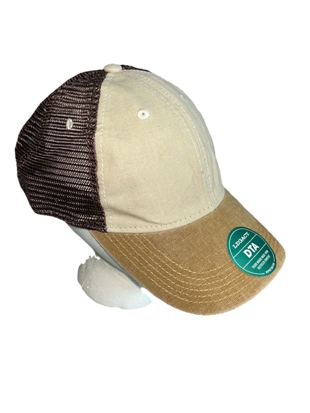 Trucker Legacy Hat Old Favorite DTA 3 Tone Baseball Cap Mid Pro SnapBack